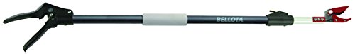 Bellota 3612 - Tijera poda larga telescópica para jardineria de corte de hasta 10mm con mango extensible 1000