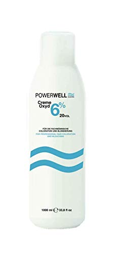 Powerwell Oxyd 6% 20 Vol Peróxido Crema, 1 litro
