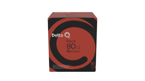 Delta Q Pack XL Qalidus - Café Cápsulas - Intensidad 10 - 80 Cápsulas