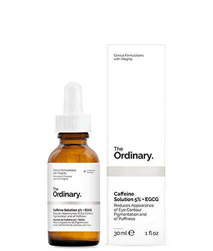 The Ordinary ORIGINAL Caffeine Solution 5% + EGCG | 30 ml. | Solución para ojeras y ojos hinchados | by Cloud.Sales Cosmetics
