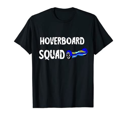 Patinador eléctrico Hoverboard Squad Hover Camiseta