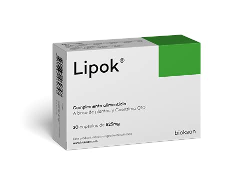 LIPOK 30 Capsulas Ayuda a Controlar el Colesterol de Forma Natural Complemento