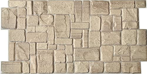 Circa 4 mq/10 BALDOSAS DE PVC 3D paneles de pared revestimiento de paredes PVC imitación madera o piedra o mosaico espesor 1 mm! ¡Gran elección!