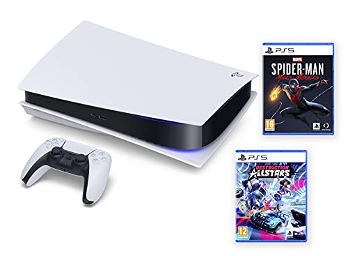 Consola PlayStation 5 + Marvel´s Spider-Man Miles Morales + Destruction Allstars