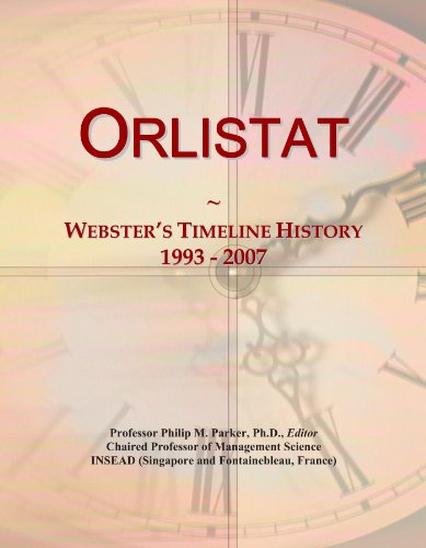 Orlistat: Webster's Timeline History, 1993 - 2007