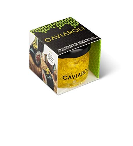 Caviaroli - Esferas Gelificadas de Aceite de Oliva Virgen Extra con Wasabi - 20g