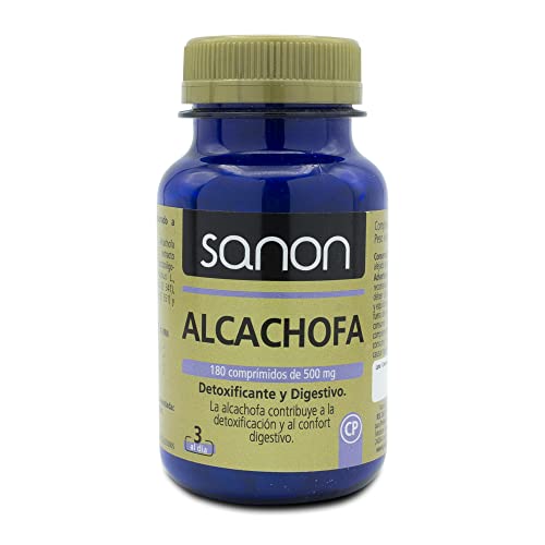 SANON Alcachofa 180 comprimidos de 500 mg