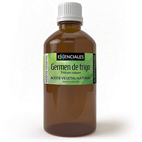 Essenciales - Aceite Vegetal de Germen de Trigo, 100% Natural, 100 ml | Aceite Vegetal Triticum Vulgare