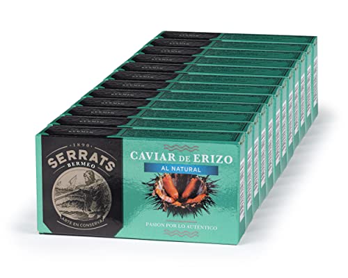 Conservas Serrats Caviar De Erizo Al Natural 50 G Lata