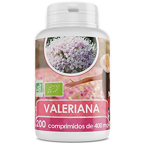 Valeriana Orgánica - 400 mg - 200 comprimidos