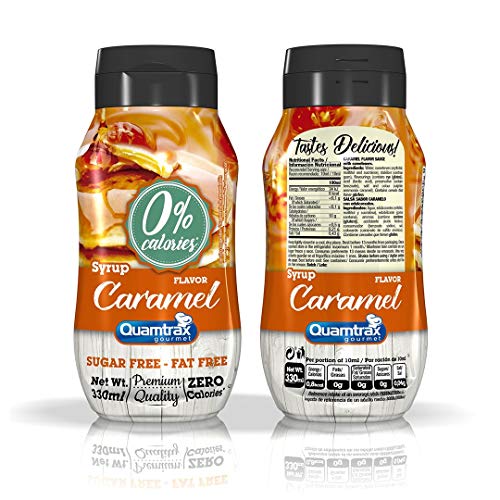 Quamtrax Gourmet Syrup Caramel 0% kcal 330 ml