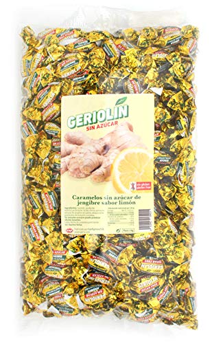 Geriolín de jengibre sabor limón GERIO Sin Azúcar - 1 kg