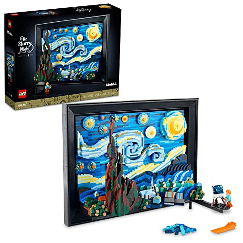 LEGO Ideas Vincent Van Gogh 21333 - Juego de construcción para adultos (2316 piezas)